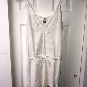 White Romper